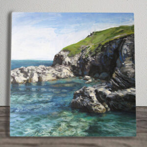 Godrevy Rocks Ceramic Tile