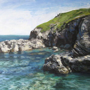 Godrevy Rocks Art | Judith Yates Licensed Ceramic Tile