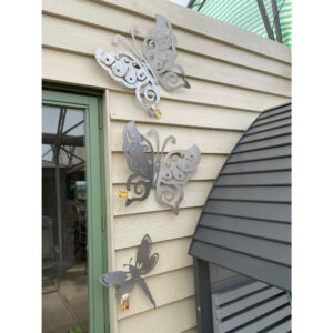Butterfly Large & Dragonfly Wall Art by Poppy Forge