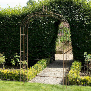 Gothic Vintage Rust Arch - Decorative Rust Brown by Ascalon