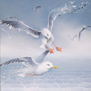David Finney The Gulls Printed Ceramic Tile