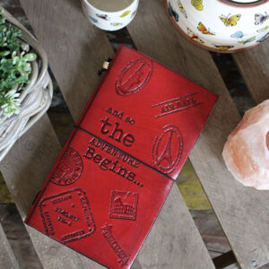 Handmade Slim Leather Journals Choice of Design