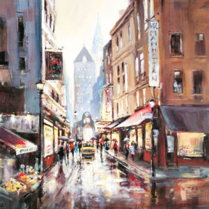 Brent Heighton Off Broadway 20cm by 20cm Printed Tile