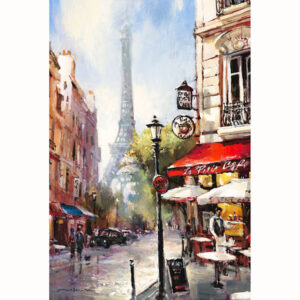 Parisian Ceramic Tile - Tour d'Eiffel by Brent Heighton Tile