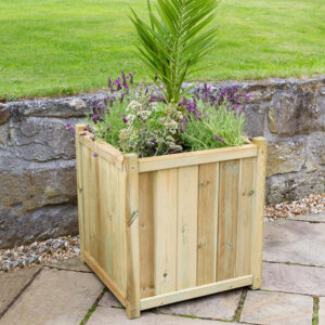 Large Wooden Planting Box | Zest Traditional Large Holywell