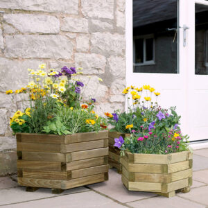Marford Hexagonal Set of 3 Planters