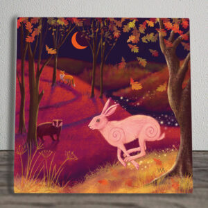 One Magical Autumn Night Licensed Printed Tile