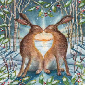 Romantic Christmas Art | Wendy Andrew Loving The Yule Dawn
