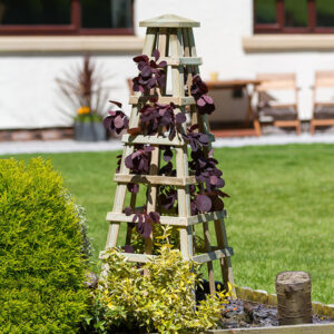 Small Wooden Obelisk - Traditional 1M Zest Scafell Obelisk