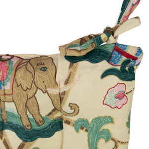 Monkey and Elephant Square Seatpad