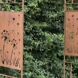 Meadow Garden Arch with Dandelion Panels
