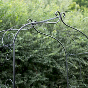 Romantic Scroll Garden Arch - Elegant & Competitively Priced