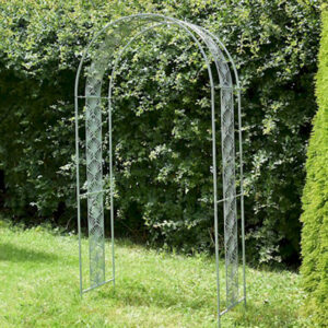Sage Green Art Deco Garden Archway