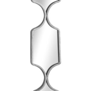 Silver Square Hanging Mirror Chain