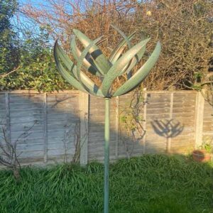Burghley Verdigris Garden Wind Spinner