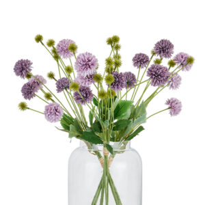 Purple Chrysanthemum Bouquets | Uplifting Faux Florals