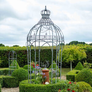 Small Ornate Gazebo - Romantic Flamboyant Crown Structure