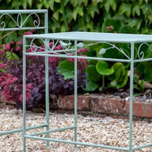 Woodland Green Rectangle Tables