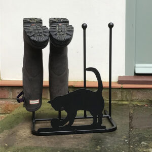 Cat and Ball Two Pair Boot Rack