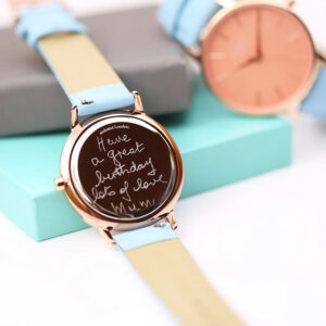 Pink Watch Face Personalised | Sophisticated Architēct Coral