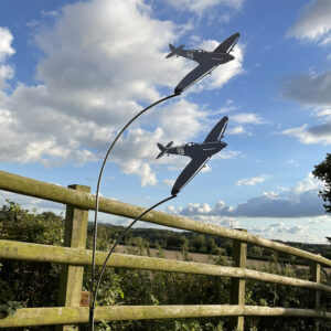 Poppy Forge Double Spitfire Garden Art