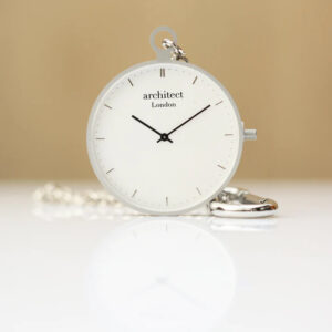 Modern Personalised Pocket Watch | Your Handwriting Engraved