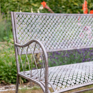 Marlborough Stone Effect Garden Bench