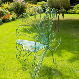 Peacock Garden Chair | Flamboyant Rainbow Garden Seat