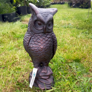 Long Eared Owl Sculpture | Cast Aluminium