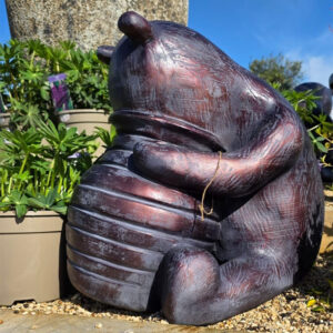 Winnie the Pooh 50cm Tall Garden Sculpture