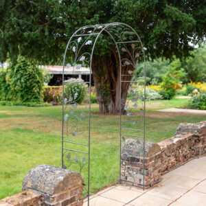 Oak Leaf National Trust Arch - Nature Inspired Steel Arch