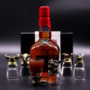 Six Mystical Creatures Bottom Up Shot Glasses
