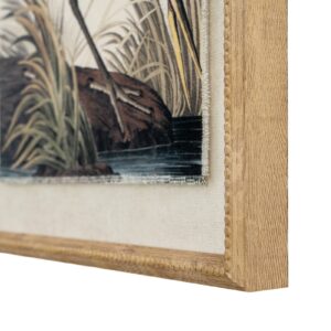 Heron Linen Art - Flora and Fauna