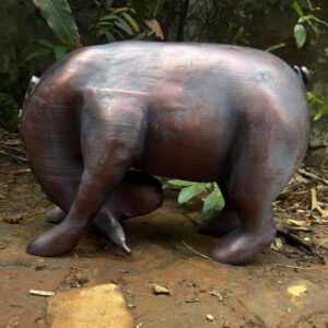 Large Eeyore Sculpture | Bronzed 50cm Wide & Weatherproof