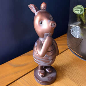Small Piglet Sculpture for Home & Garden
