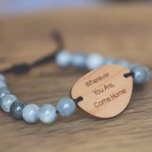 Wave Tracking Bracelet - Style Five Blue Grey