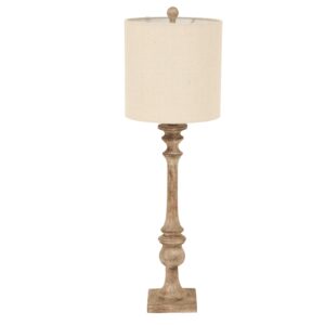 Candlestick Table Lamp | Style-Conscious Tall Pallido Finish