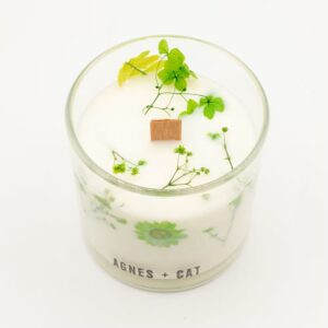 Agnes and Cat Fell Berry Botanical Candle - Dried Florals
