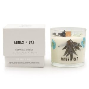 Agnes and Cat Sea Salt & Moss Botanical Candle