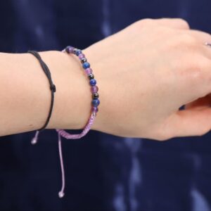 Aquarius Gemstone Bracelet & Fragrant Candle