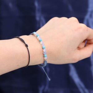 Pisces Gemstone Bracelet with Fragrant Candle