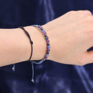 Sagittarius Gemstone Bracelet with Fragrant Candle