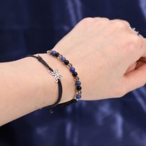 Scorpio Gemstone Bracelet with Fragrant Candle