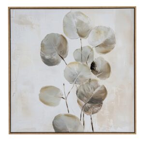 Silva Handpainted Textured Canvas Art in Frame