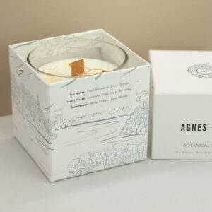 Top Heart and Base Notes Agnes and Cat Windermere Candle