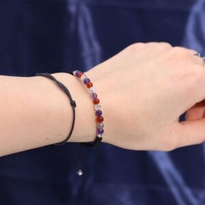 Virgo Gemstone Bracelet with Fragrant Candle
