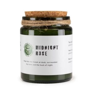 Midnight Rose Greenman Rituals Soy Wax Candle