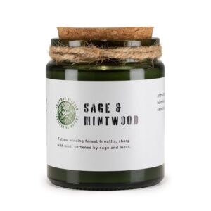 Sage & Mintwood Greenman Soy Wax Candle