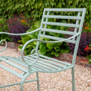 Slatted Sage Green Chair by Ascalon