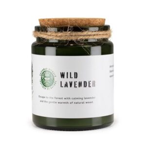 Wild Lavender Greenman Soy Wax Candle